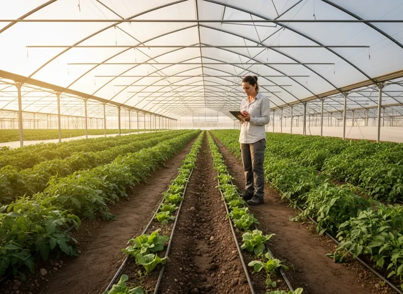 גידולים חקלאיים בחממה