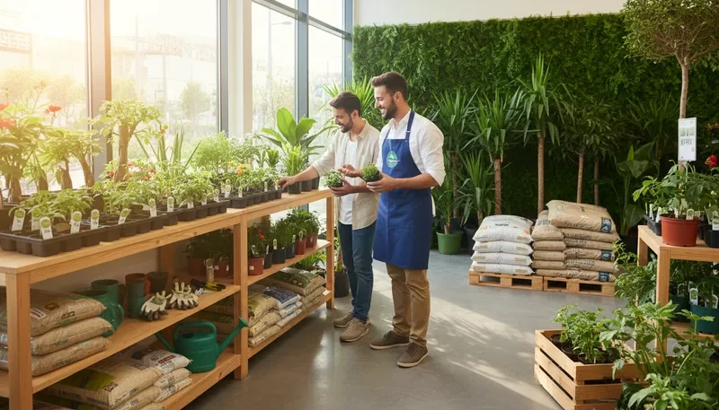 ייעוץ גינון חם ומקצועי בחנות מורגן לגינון וחקלאות